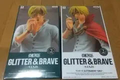 ONE PIECE GLITTER & BRAVE SANJI 2体セット