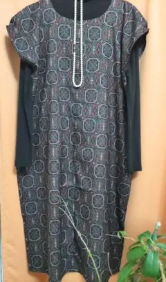 着物リメイク ワンピース