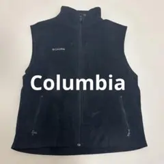 Columbia フリースベスト ブラック XL コロンビア