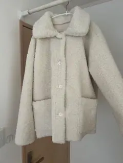 ムートン　リバーシブル　マスタング　ボア　コート