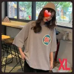 【新品】Tシャツ XL ビックシルエット オーバーサイズ ユニセックス 半袖
