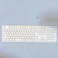 ELECOM TK-FCM104 WH 有線 キーボード