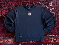 NIKE ナイキ センターロゴ スウェット トレーナー ブラック M