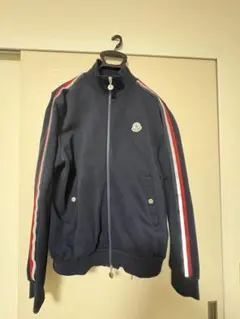 美品 モンクレール ANTON ナイロンジャケットトリコロール 紺色 