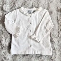 agnès b. コットン フリルブラウス　1an