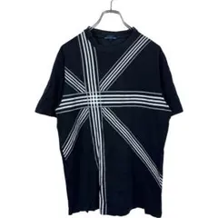 Burberry バーバリーブルーレーベル　メンズ　半袖tシャツ　ブラック　L
