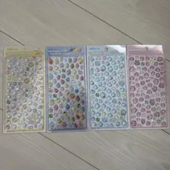 正規品　ボンボンドロップシール　しずくちゃん　ミニ　計4枚　コンプリート