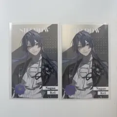 にじさんじ 長尾景 メタルカード 8周年