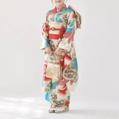 七五三 7歳　四つ身着物のみのサムネイル