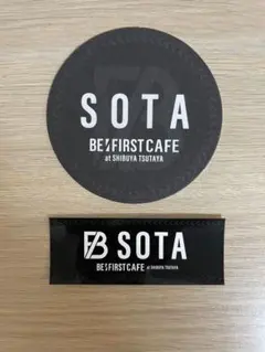BE:FIRST コラボカフェ限定コースター ステッカーセット　SOTA