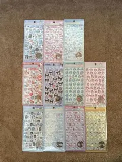 サンリオ　ボンボンドロップシール11枚