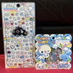 ぷくぷくあわわちゃん ジュエルプチドロップシール おはじきシールフレーク