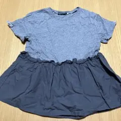 べべ シンプル グレー 半袖Tシャツのサムネイル