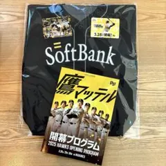 復刻トートバッグ＆鷹マッテルカード(近藤選手山川選手)＆開幕プログラム4点セット