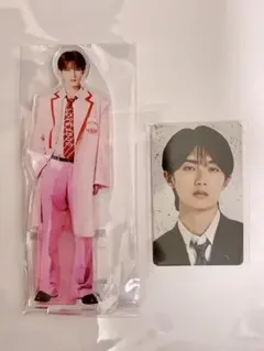 【2点セット】純愛上等 M!LK 山中柔太朗 佐藤美鶴 アクリルスタンド＋トレカ