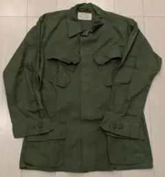 アメリカ軍　ジャングルファティーグ　3rd デッドストック　ノンリップ デッドストック アメリカ軍 ジャングルファティーグジャケット 3rd