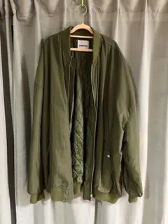 PUNYUS MA-1ジャケット オーバーサイズ プニュズ アーミーグリーン