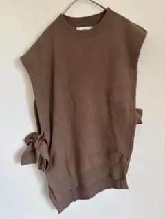 AZUL by MOUSSY ベスト ジレ ビスチェ M ブラウン