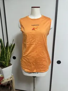 希少✨VIVIENNE TAM カットソー タンクトップ 豪華 総柄 金魚 ヴィヴィアンタムVIVIENNE TAM ドラゴンフロッキープリントタンク