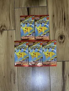 ポケモン プロモカードパック ピカチュウ マクドナルド マック 未開封5パック