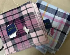 新品未使用　POLO RALPH LAUREN ハンカチ 2枚セット　かわいいのサムネイル