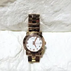 MARC BY MARC JACOBS ピンクゴールド腕時計　MBM3078