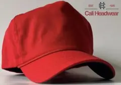Cali Headwear(カリヘッドウェア) トラッカーキャップ　レッド　新品のサムネイル
