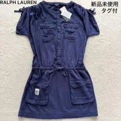 新品未使用✨ラルフローレン リネン チュニック ワンピース リボン ポケットのサムネイル
