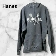 Hanes パーカー ダークグレー　F 難あり