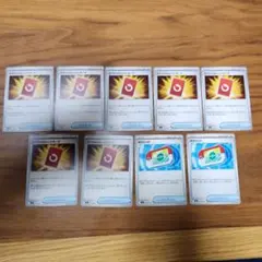 ポケモンカード　スペシャルレッドカード7枚、ポケパッド2枚セット