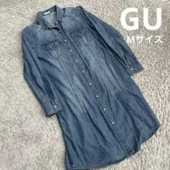GU デニム　ワンピース