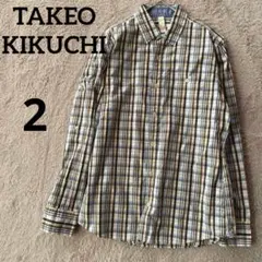 タケオキクチ　TAKEO KIKUCHI 長袖シャツ　2 チェック柄のサムネイル