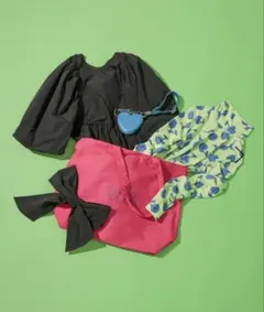 LOWRYS FARM 【more＋me第6弾】【個性派】　ワンピースとリボン