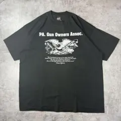 90s USA製　フルーツオブザルーム　ペンシルベニア銃所有者協会　シングルス