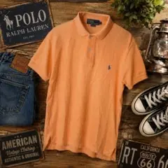 90s 00s polo RalphLauren ポロシャツM サンフェードのサムネイル