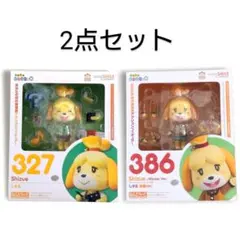 どうぶつの森 しずえ ねんどろいど フィギュア 2点セット