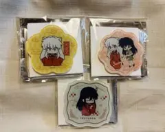 【新品】犬夜叉 和モダン柄 トレーディングアクリルマグネット 3点セット