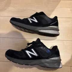 New Balance 990 v5 ブラック スニーカー