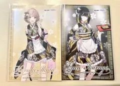 8番ラーメン　シャニマス　特典　ポストカード　斑鳩ルカ　郁田はるき