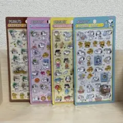 ボンボンドロップシール　スヌーピー　4種セット