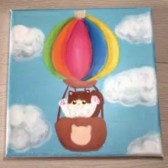 サーカス | 原画 木製パネル サーカス | 原画 木製パネル - メルカリ