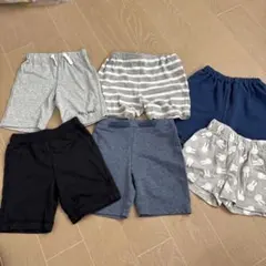 子供用 ハーフパンツ 6枚セット まとめ売り　保育園着のサムネイル