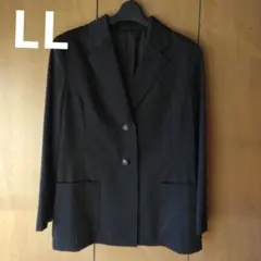 LLサイズ 黒 テーラードジャケット