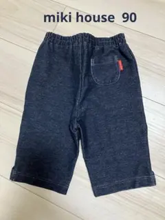 ミキハウス パンツ デニム ジーンズ 7部丈 90cm