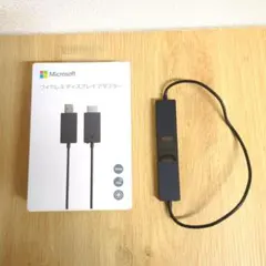 美品　Microsoft P3Q-00009　ワイヤレス　ディスプレイアダプタ マイクロソフト Wireless Display Adapter P3Q-00009