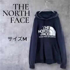 ノースフェイス パーカー M ネイビー トレーナー　スウェット　紺 フード