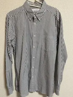 グリーンレーベルリラクシング　ストライプ　ボタンダウンシャツ
