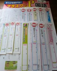 小3　国語　教育同人社　カラーテスト　光村図書　プレテスト付き　未記入のサムネイル