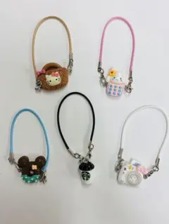 ぬいぐるみ用 アクセサリー ラブブ 5点セット 付け替え 可愛い オシャレ 小物