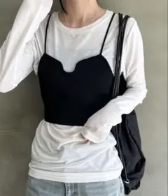 select MOCA キャミニットビスチェ